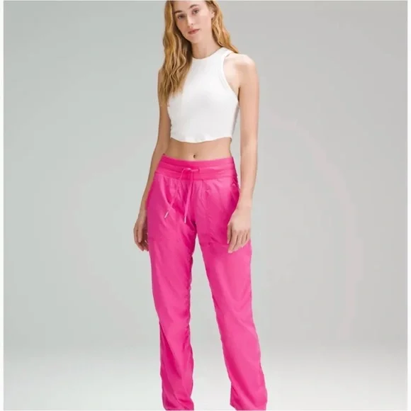 Lululemon Dance Studio Mid Rise Full Length Pant | Sonic Pink | Size 4 - Picture 2 of 11
